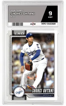 2026 TOPPS #500 SHOHEI OHTANI MPE 9 MINT — graded card up for auction