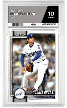2026 TOPPS #500 SHOHEI OHTANI MPE 10 GEM/MT — graded card up for auction