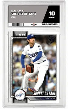 2026 TOPPS #500 SHOHEI OHTANI MPE 10 GEM/MT — graded card up for auction