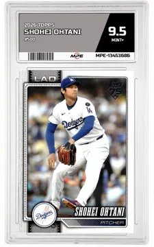 2026 TOPPS #500 SHOHEI OHTANI MPE 9.5 MINT+ — graded card up for auction