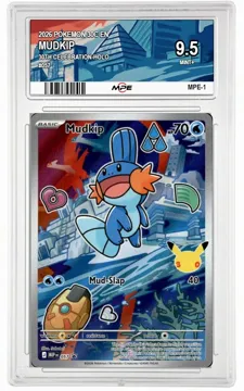 2026 POKEMON 30C EN 30th Celebration-HOLO #057 MUDKIP MPE 9.5 MINT+ — graded card up for auction