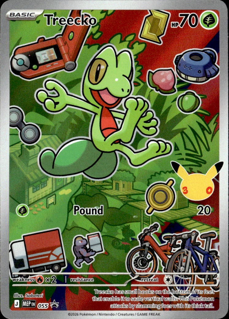 Treecko graded slab