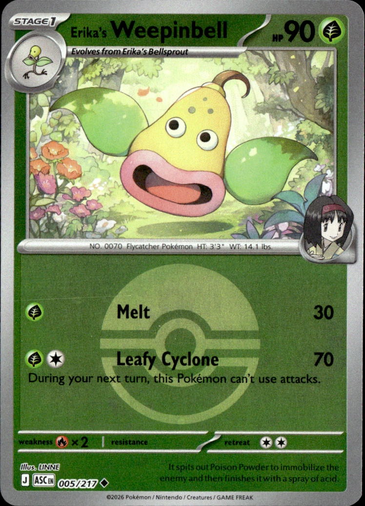 Erika'S Weepinbell graded slab