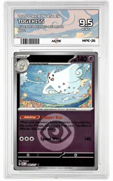 2026 POKEMON ASC EN Ascended Heroes-REV HOLO #082 TOGEKISS MPE 9.5 MINT+ — graded card up for auction