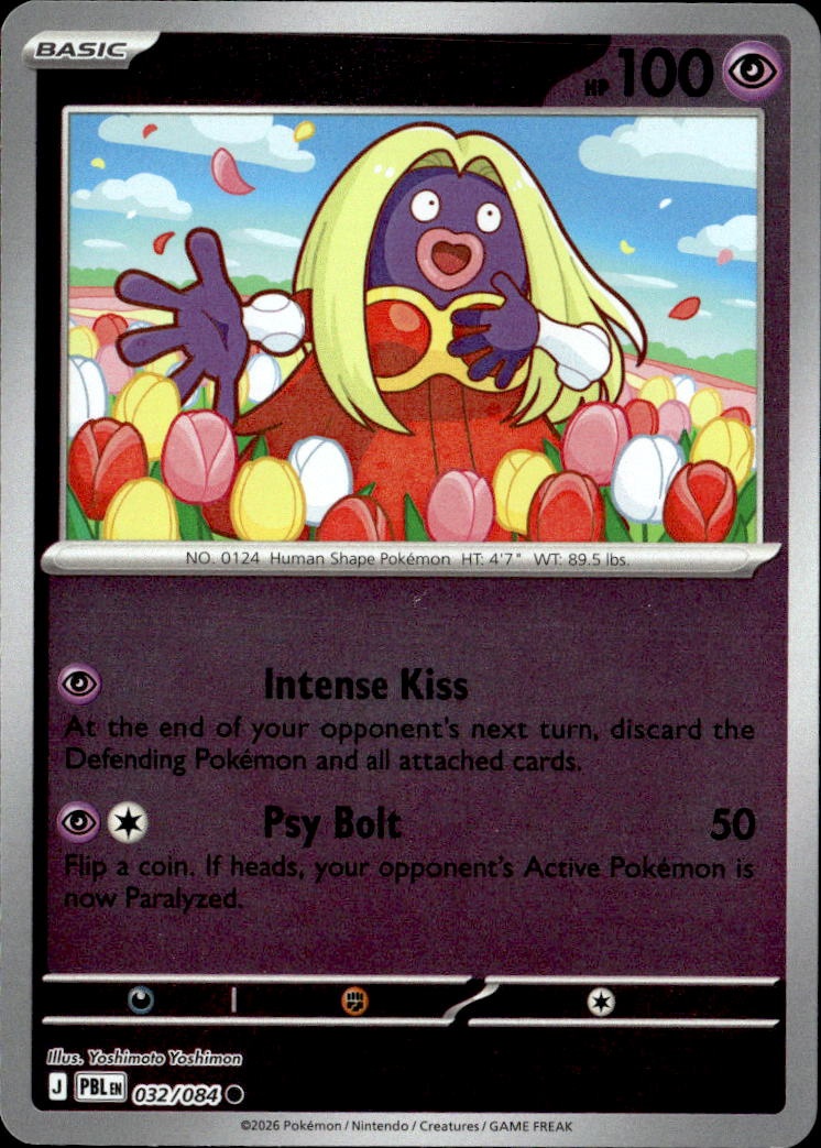 2026 Pokemon Pbl En Jynx graded slab