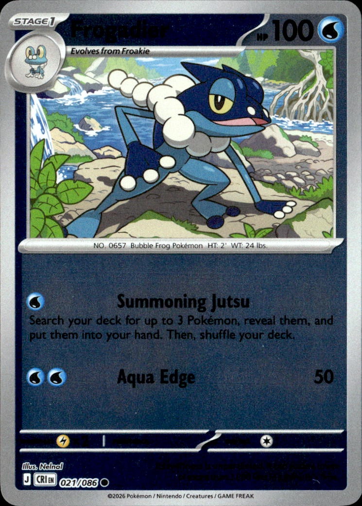 Frogadier graded slab