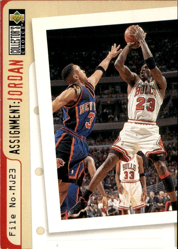 1996 Collector'S Choice J. Starks/ M. Jordan graded slab