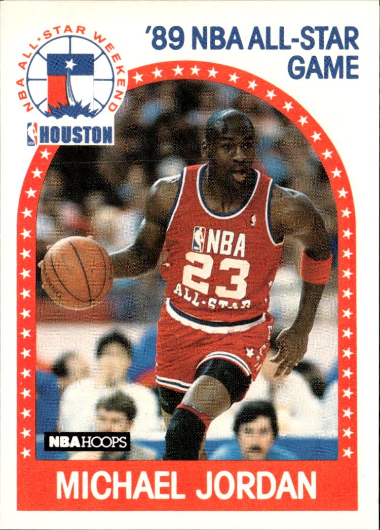 1989 Hoops Michael Jordan graded slab