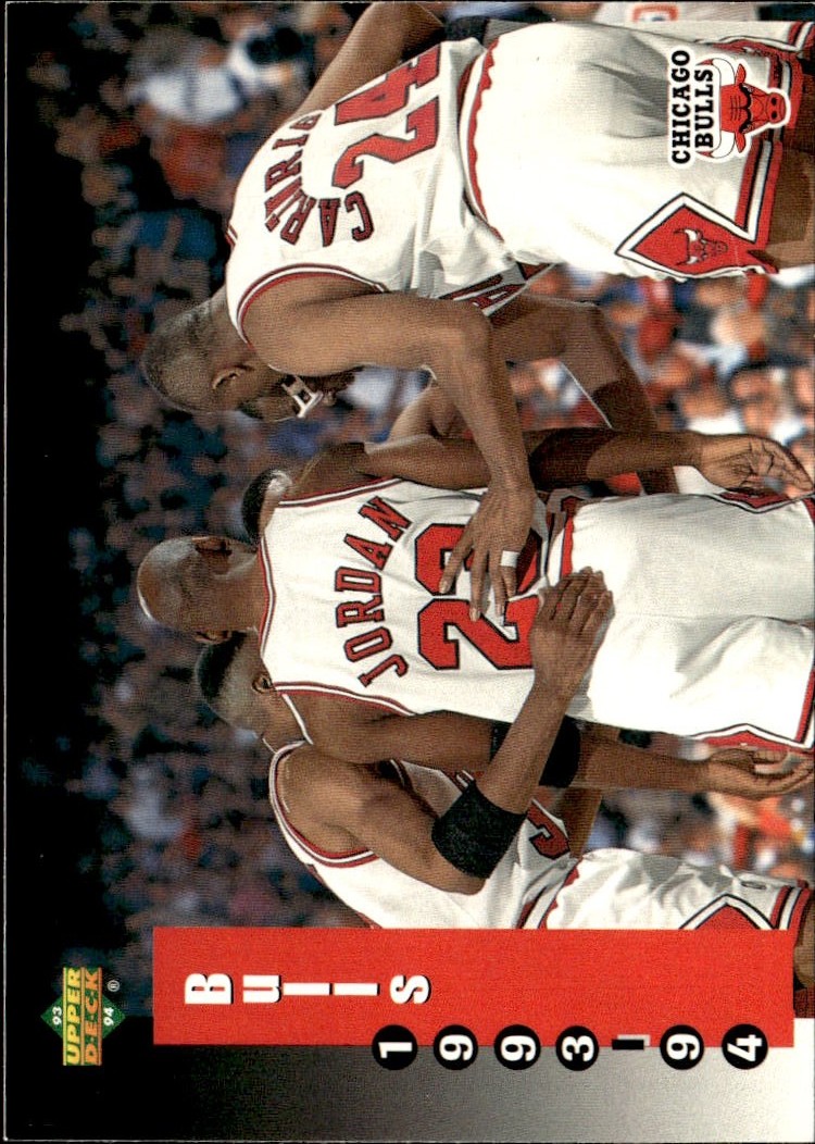 1993 Upper Deck Chicago Bulls graded slab