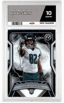 2025 TOPPS RESURGENCE #176 AINIAS SMITH MPE 10 GEM/MT — graded card up for auction