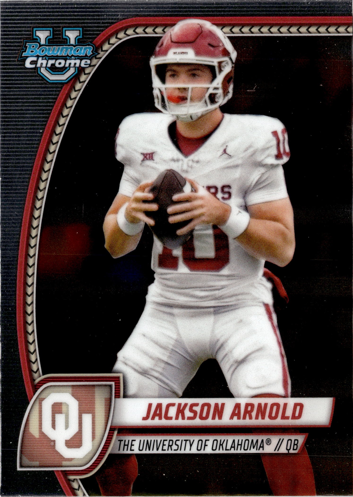 2024 Bowman Chrome U Jackson Arnold graded slab