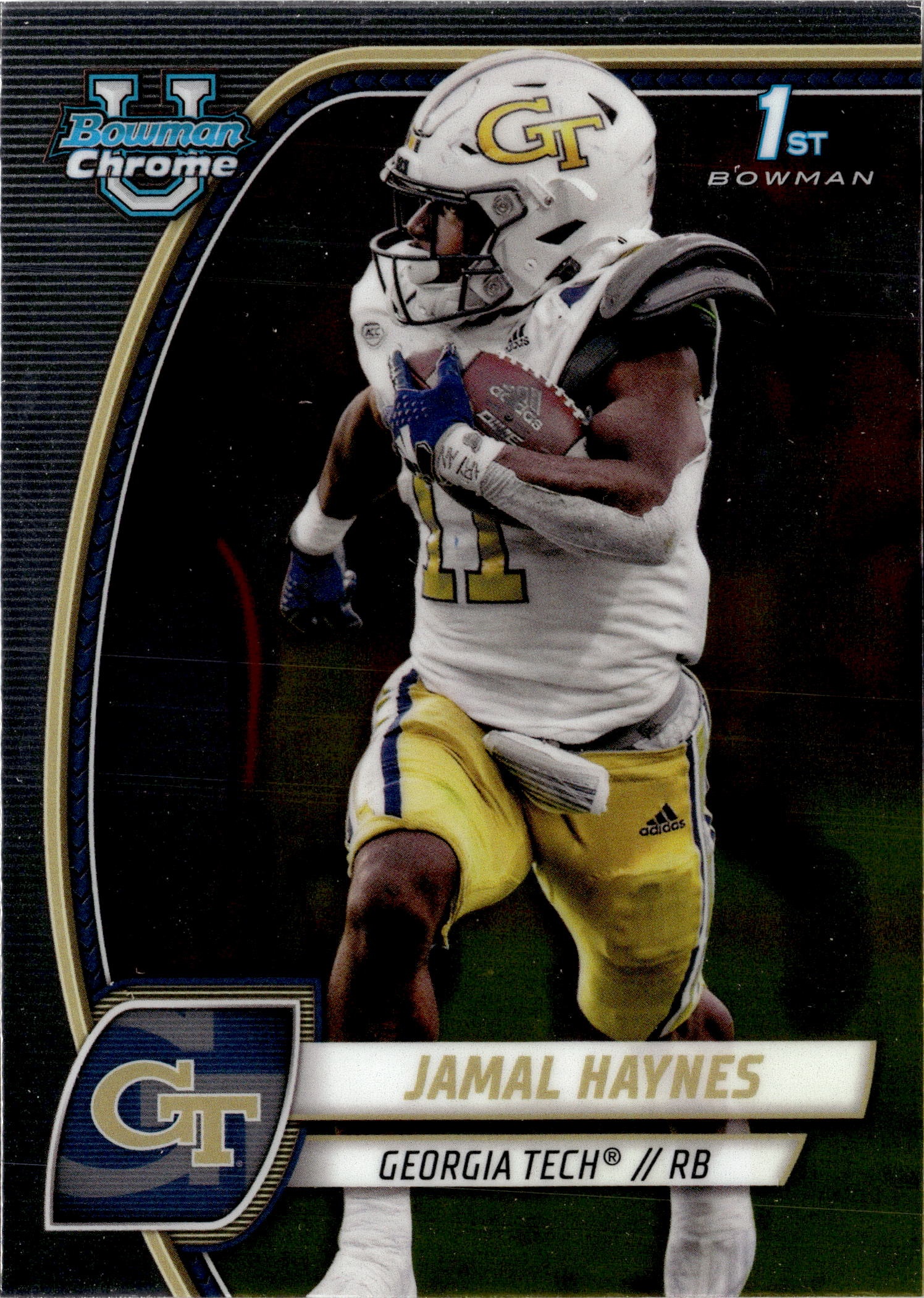 2024 Bowman Chrome U Jamal Haynes graded slab