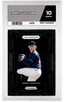 2024 PRIZM #54 EMMET SHEEHAN MPE 10 GEM/MT — graded card up for auction