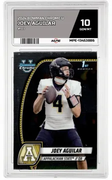 2024 BOWMAN CHROME U #103 JOEY AGUILAR MPE 10 GEM/MT — graded card up for auction