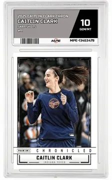 2025 CAITLIN CLARK CHRON SNAPSHOTS #91 CAITLIN CLARK MPE 10 GEM/MT — graded card up for auction