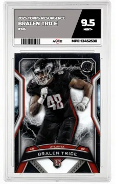 2025 TOPPS RESURGENCE #104 BRALEN TRICE MPE 9.5 MINT+ — graded card up for auction