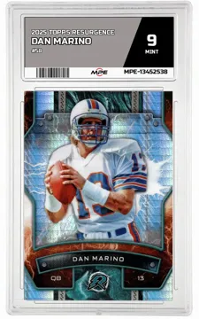 2025 TOPPS RESURGENCE #58 DAN MARINO MPE 9 MINT — graded card up for auction