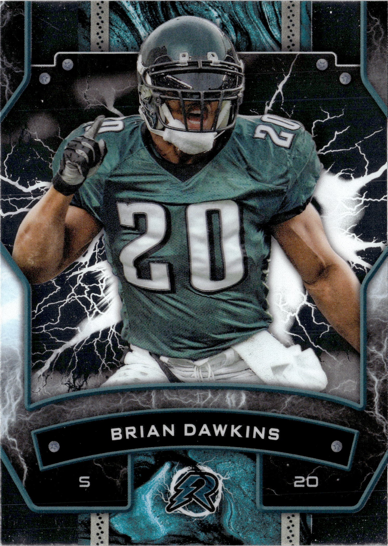 2025 Topps Resurgence Brian Dawkins graded slab