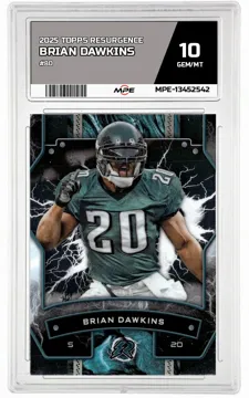 2025 TOPPS RESURGENCE #80 BRIAN DAWKINS MPE 10 GEM/MT — graded card up for auction