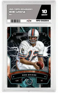 2025 TOPPS RESURGENCE #57 BOB GRIESE MPE 10 GEM/MT — graded card up for auction