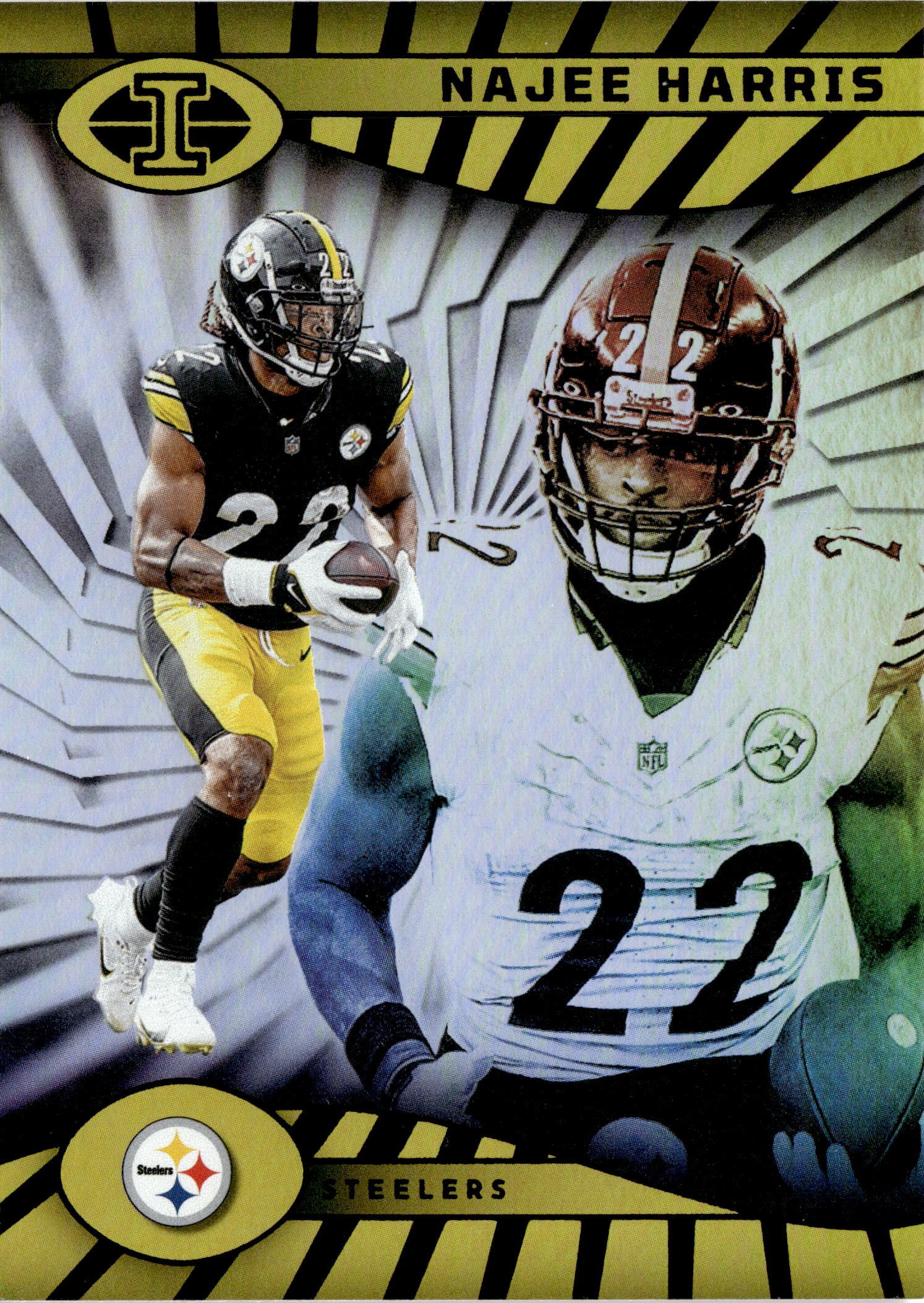 Najee Harris graded slab