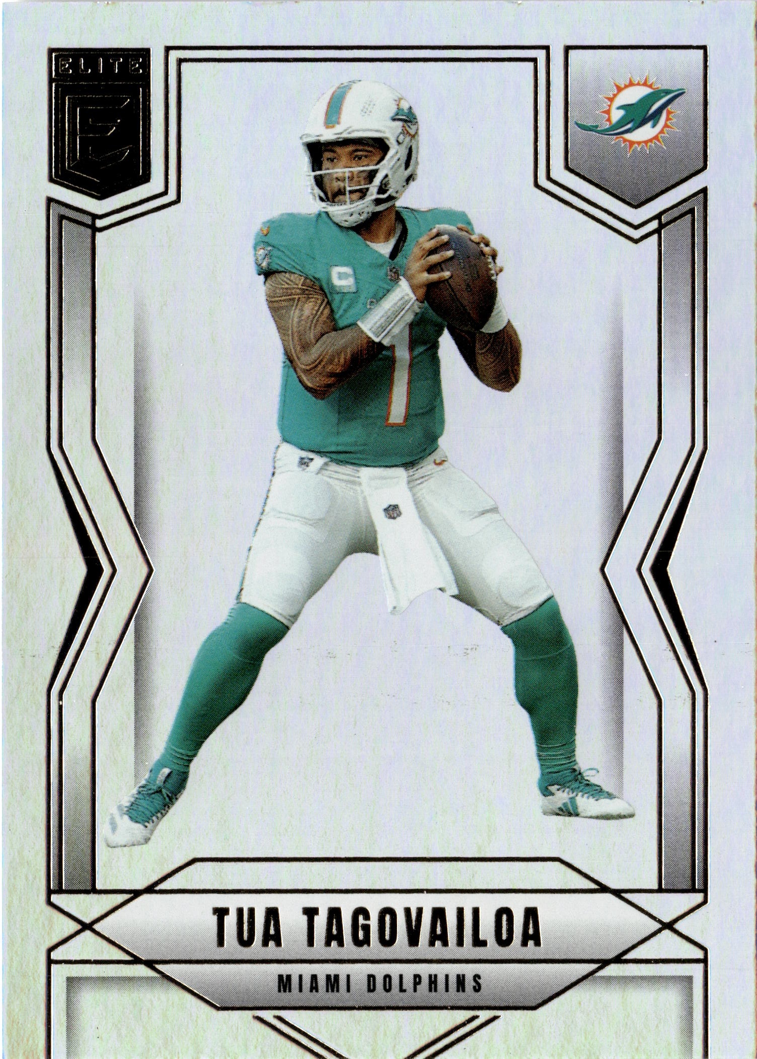 2025 Donruss Elite Tua Tagovailoa graded slab