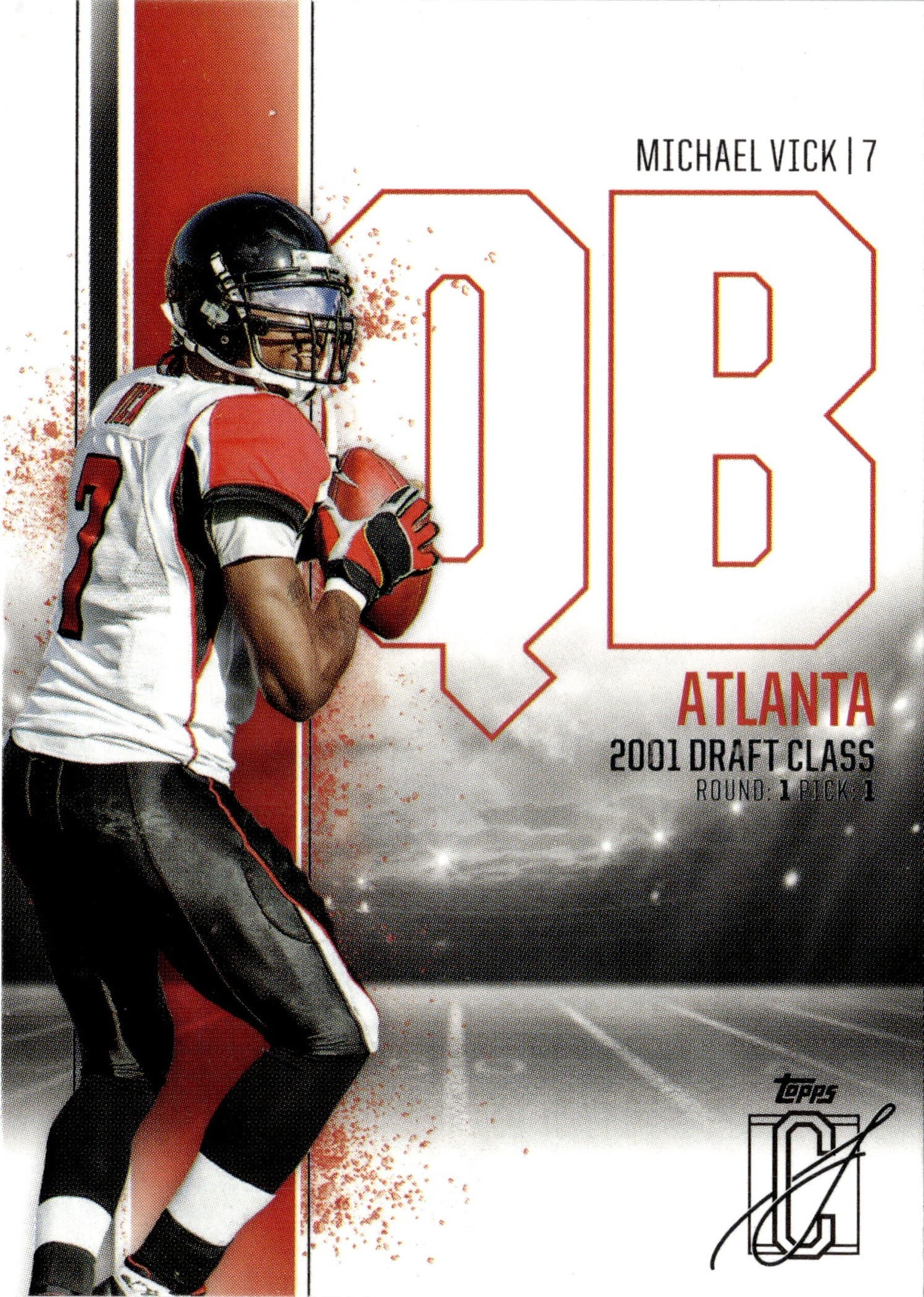 Michael Vick graded slab