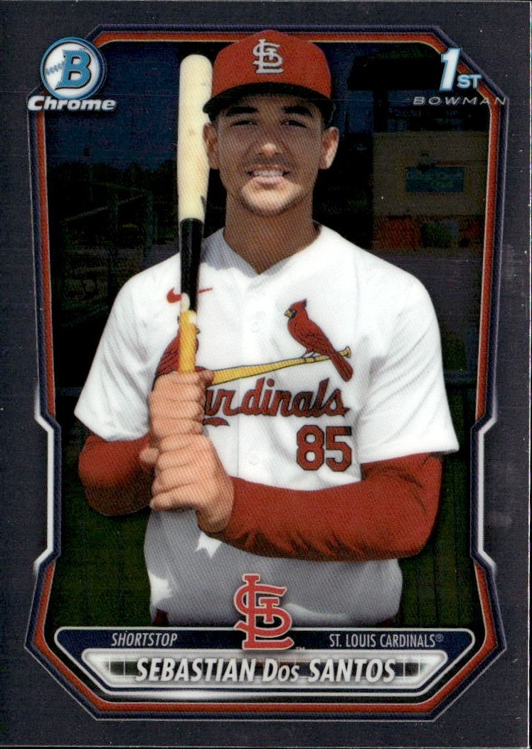2026 Bowman Sebastian Dos Santos graded slab