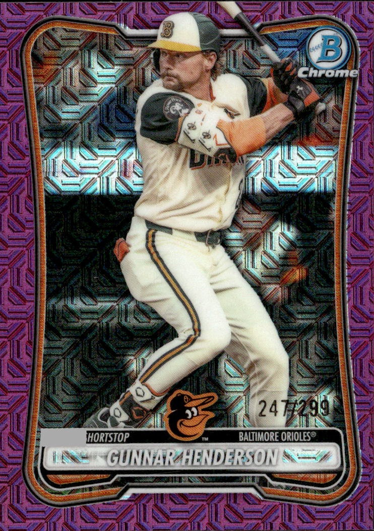 2026 Bowman Gunnar Henderson graded slab