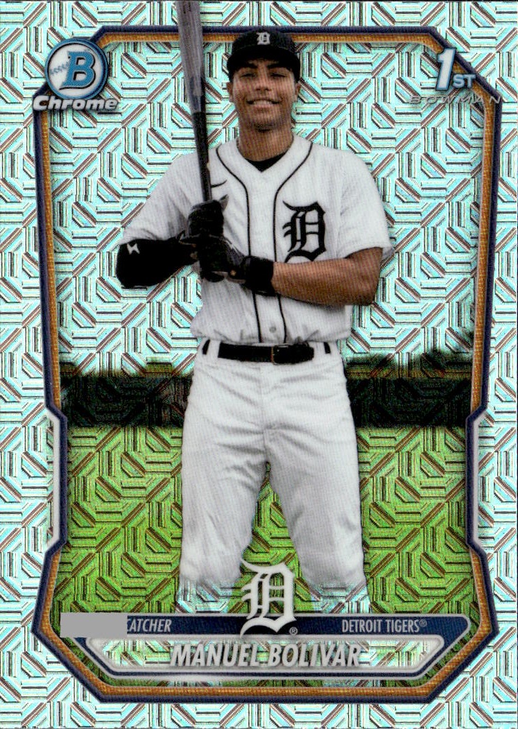 2026 Bowman Manuel Bolivar graded slab