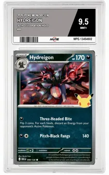 2026 POKEMON 30C EN 30th Celebration-HOLO #99 HYDREIGON MPE 9.5 MINT+ — graded card up for auction