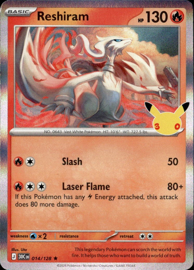 Reshiram graded slab
