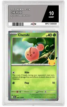 2026 POKEMON 30C EN 30th Celebration-HOLO #6 CHERUBI MPE 10 GEM/MT — graded card up for auction
