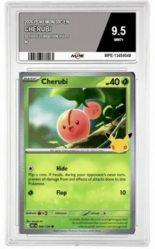 2026 POKEMON 30C EN 30th Celebration-HOLO #6 CHERUBI MPE 9.5 MINT+ — graded card up for auction