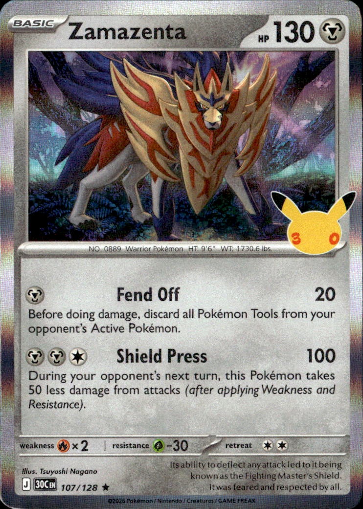 Zamazenta graded slab