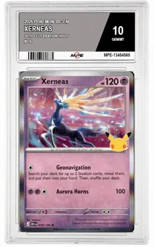 2026 POKEMON 30C EN 30th Celebration-HOLO #076 XERNEAS MPE 10 GEM/MT — graded card up for auction
