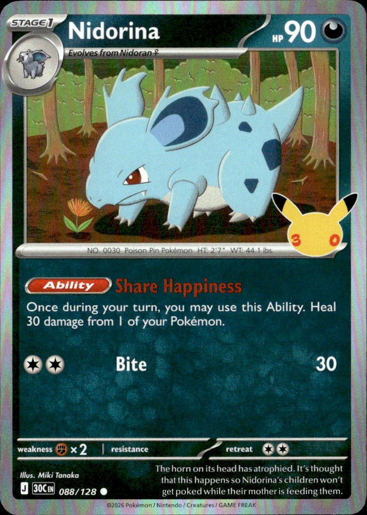 Nidorina graded slab