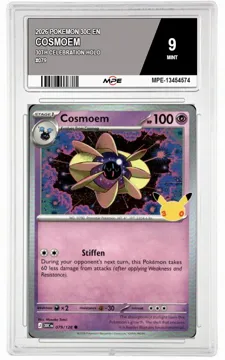 2026 POKEMON 30C EN 30th Celebration-HOLO #079 COSMOEM MPE 9 MINT — graded card up for auction