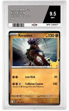 2026 POKEMON 30C EN 30th Celebration-HOLO #086 KORAIDON MPE 9.5 MINT+ — graded card up for auction