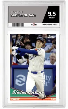 2024 TOPPS SHOHEI OHTANI MPE 9.5 MINT+ — graded card up for auction