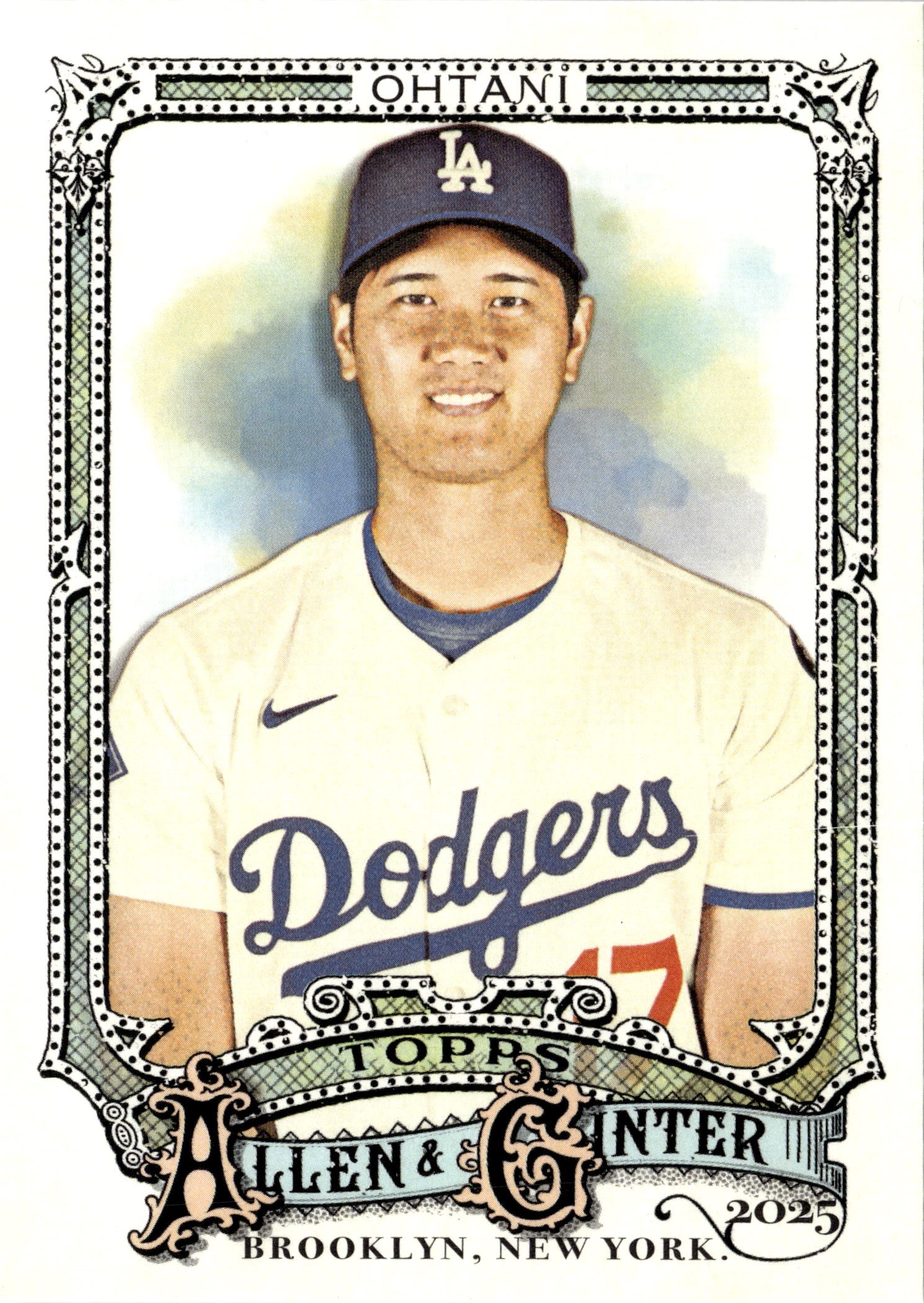2025 Topps Allen & Ginter Shohei Ohtani graded slab