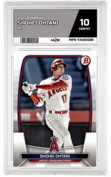 2023 BOWMAN #51 SHOHEI OHTANI MPE 10 GEM/MT — graded card up for auction