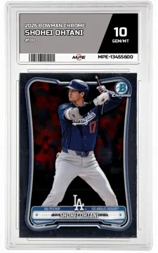 2026 BOWMAN CHROME #100 SHOHEI OHTANI MPE 10 GEM/MT — graded card up for auction