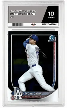 2025 BOWMAN CHROME #17 SHOHEI OHTANI MPE 10 GEM/MT — graded card up for auction