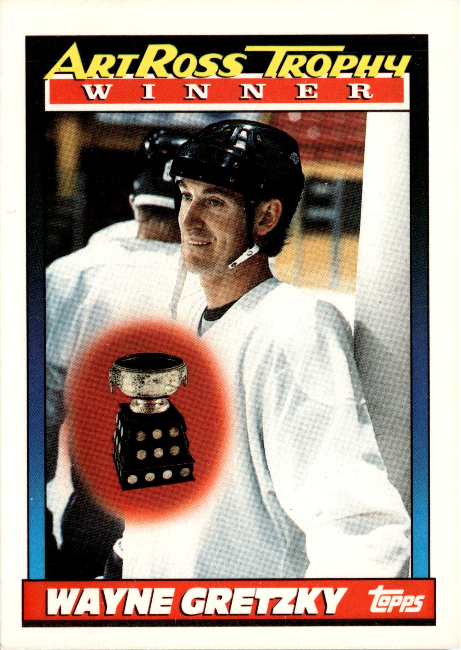 1991 Topps Wayne Gretzky graded slab
