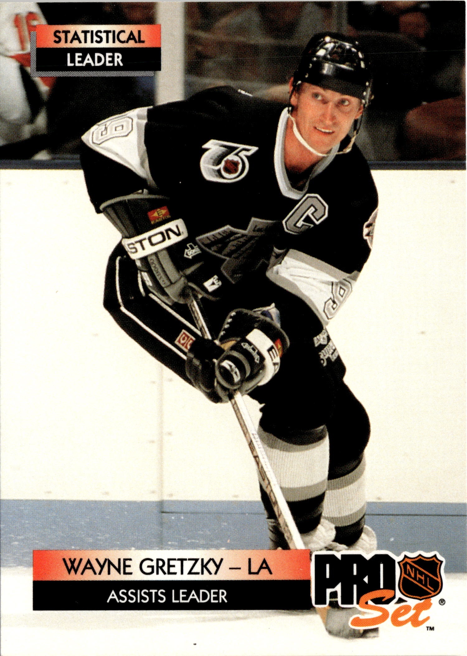 1992 Pro Set Wayne Gretzky graded slab