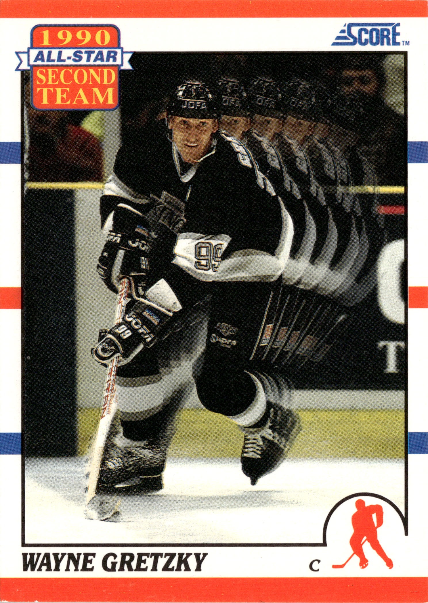 1990 Score Wayne Gretzky graded slab