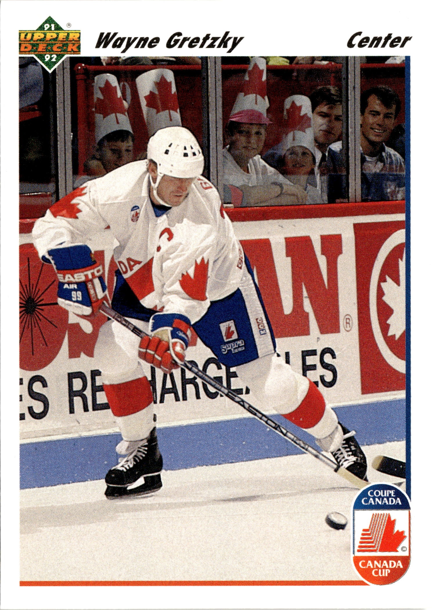 1991 Upper Deck Wayne Gretzky graded slab