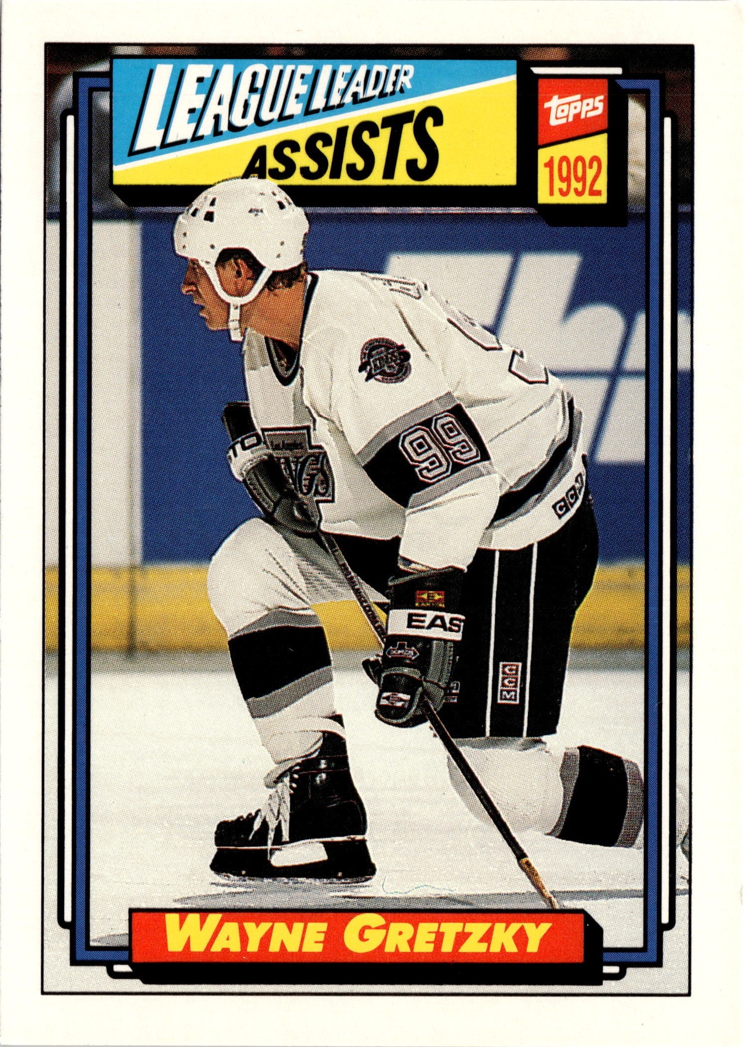 1992 Topps Wayne Gretzky graded slab