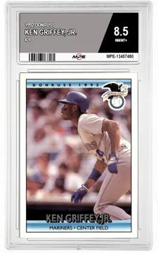 1992 DONRUSS #24 KEN GRIFFEY, JR. MPE 8.5 NM/MT+ — graded card up for auction